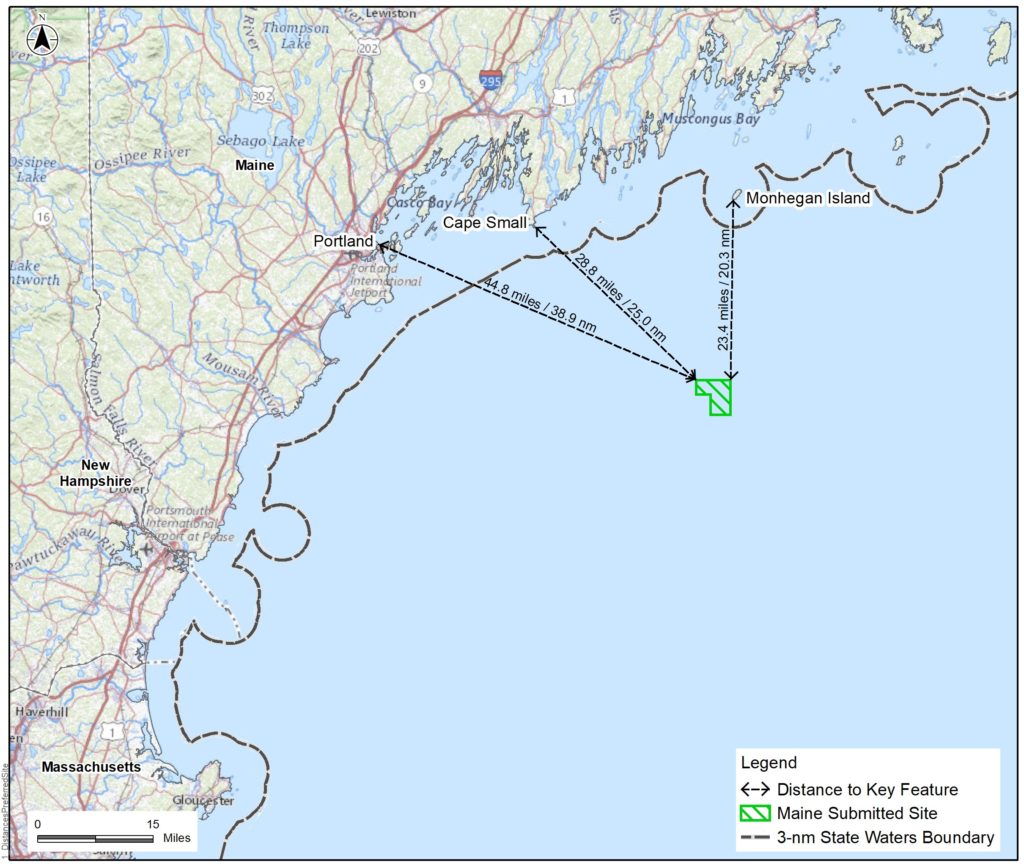 Maine BOEM Application Map